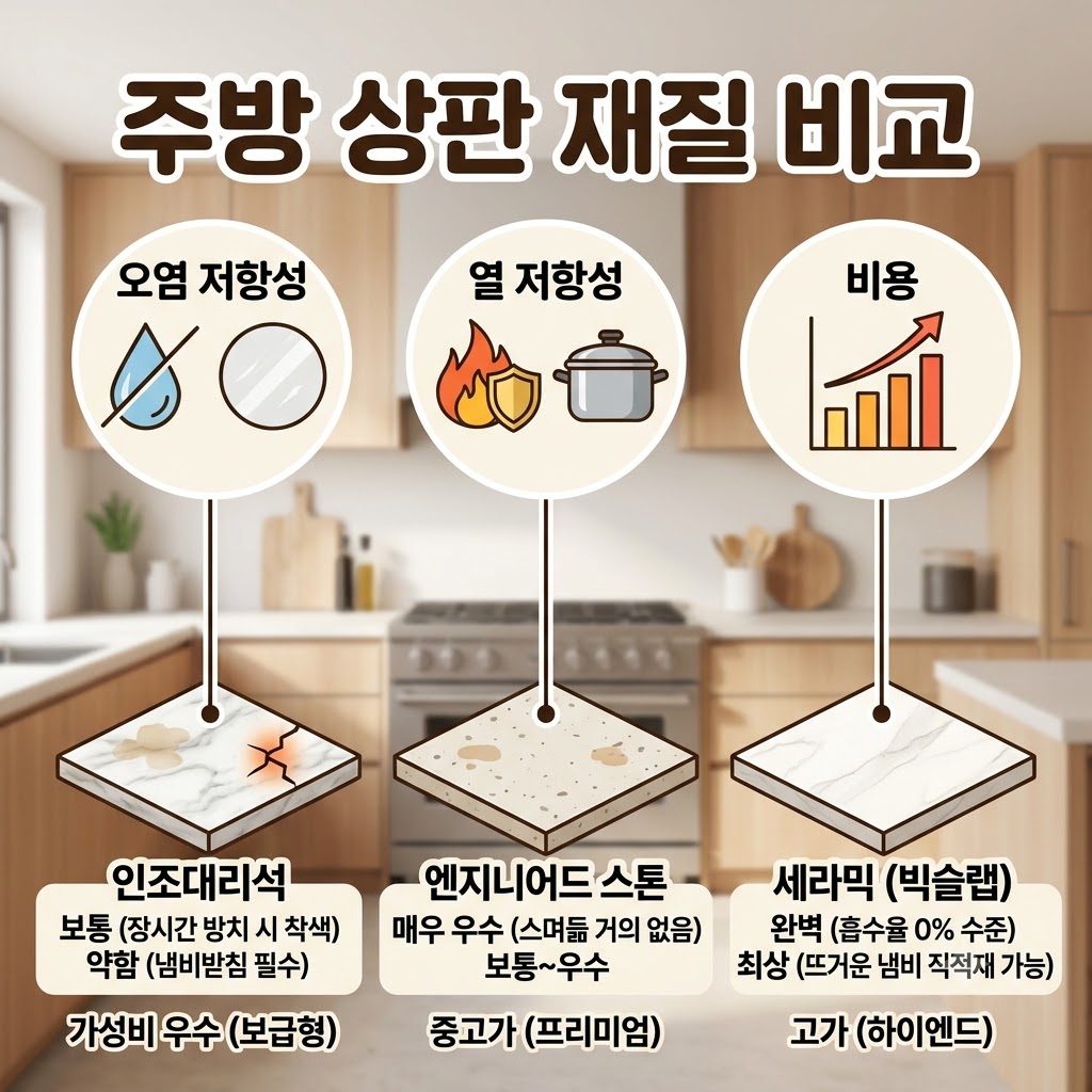 주방상판재질비교 썸네일